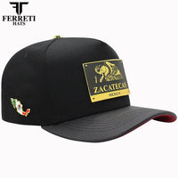 FERRETI HATS PREMIUM FT164ZAC Zacatecas Baseball Cap For Men - Black - OriginalWestern.com