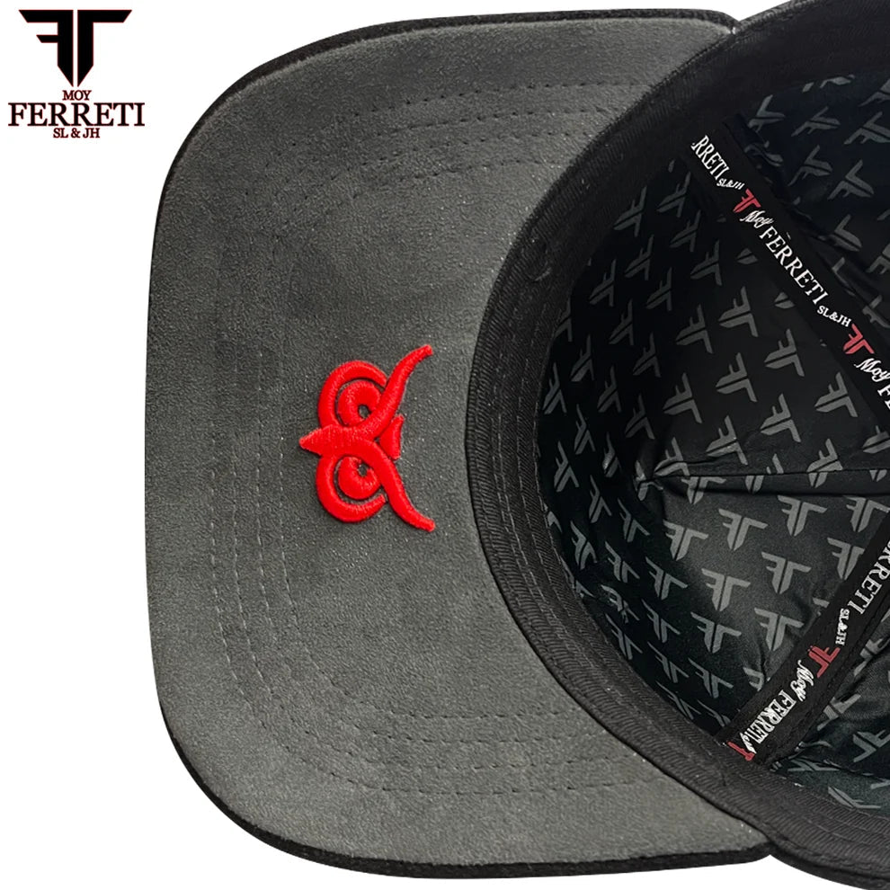 FERRETI HATS PREMIUM FT167 The Owl Baseball Hats For Men - Black - OriginalWestern.com