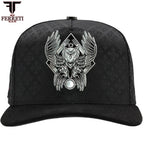 FERRETI HATS PREMIUM FT167 The Owl Baseball Hats For Men - Black - OriginalWestern.com