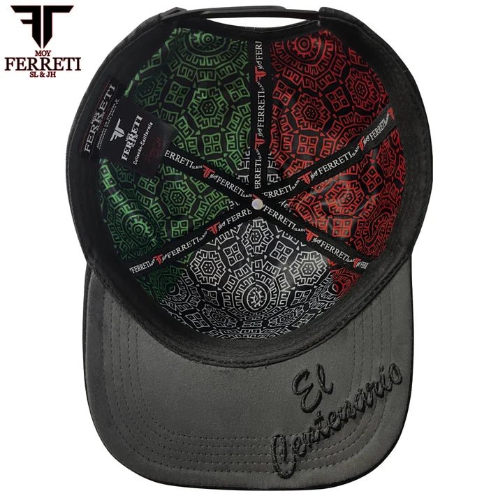 FERRETI HATS PREMIUM FT168 El Centenario Baseball Cap For Men - Black - OriginalWestern.com