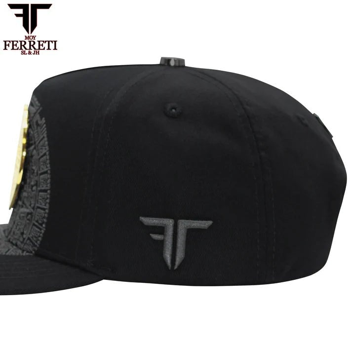 FERRETI HATS PREMIUM FT168 El Centenario Baseball Cap For Men - Black - OriginalWestern.com