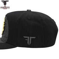 FERRETI HATS PREMIUM FT168 El Centenario Baseball Cap For Men - Black - OriginalWestern.com