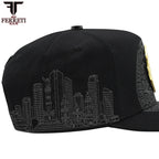 FERRETI HATS PREMIUM FT168 El Centenario Baseball Cap For Men - Black - OriginalWestern.com