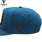 FERRETI HATS PREMIUM FT168 El Centenario Baseball Cap For Men - Blue - OriginalWestern.com
