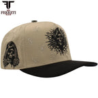 FERRETI HATS PREMIUM FT169 The Skull Baseball Cap For Men - Beige - OriginalWestern.com