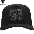 FERRETI HATS PREMIUM FT171 Smile Baseball Cap For Men - Black - OriginalWestern.com