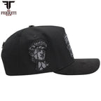 FERRETI HATS PREMIUM FT171 Smile Baseball Cap For Men - Black - OriginalWestern.com