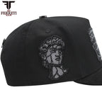 FERRETI HATS PREMIUM FT171 Smile Baseball Cap For Men - Black - OriginalWestern.com