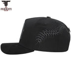 FERRETI HATS PREMIUM FT171 Smile Baseball Cap For Men - Black - OriginalWestern.com