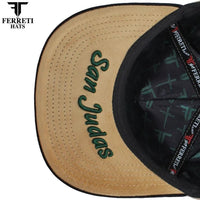 FERRETI HATS PREMIUM FT172 San Judas Baseball Cap For Men - Beige - OriginalWestern.com