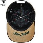 FERRETI HATS PREMIUM FT172 San Judas Baseball Cap For Men - Beige - OriginalWestern.com