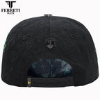 FERRETI HATS PREMIUM FT172 San Judas Tadeo Baseball Cap For Men - Black - OriginalWestern.com