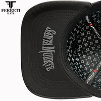 FERRETI HATS PREMIUM FT175 La Muerte Baseball Cap For Men - Black - OriginalWestern.com