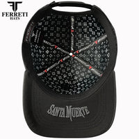 FERRETI HATS PREMIUM FT175 La Muerte Baseball Cap For Men - Black - OriginalWestern.com