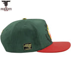 FERRETI HATS PREMIUM FT176 Mexico Green Baseball Cap for Men - OriginalWestern.com
