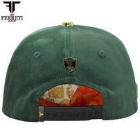 FERRETI HATS PREMIUM FT176 Mexico Green Baseball Cap for Men - OriginalWestern.com