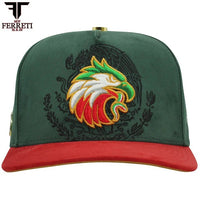 FERRETI HATS PREMIUM FT176 Mexico Green Baseball Cap for Men - OriginalWestern.com