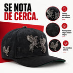 FERRETI HATS PREMIUM FT180 Roosters Baseball Cap For Men - Black - OriginalWestern.com