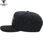 FERRETI HATS PREMIUM FT180 Roosters Baseball Cap For Men - Black - OriginalWestern.com