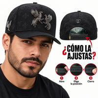 FERRETI HATS PREMIUM FT180 Roosters Baseball Cap For Men - Black - OriginalWestern.com