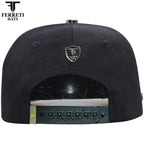 FERRETI HATS PREMIUM FT181 El Giro Baseball Cap for Men - Black - OriginalWestern.com
