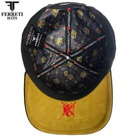 FERRETI HATS PREMIUM FT183 Royal Cross - Black - OriginalWestern.com