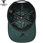 FERRETI HATS PREMIUM FT185 The Virgin Baseball Cap For Men - Black - OriginalWestern.com