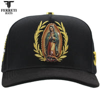FERRETI HATS PREMIUM FT185 The Virgin Baseball Cap For Men - Black - OriginalWestern.com