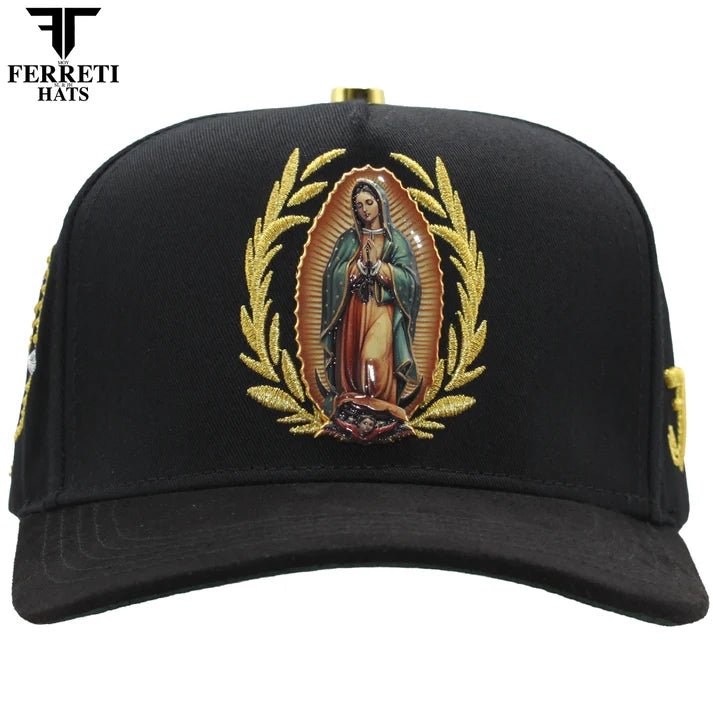 FERRETI HATS PREMIUM FT185 The Virgin Baseball Cap For Men - Black - OriginalWestern.com