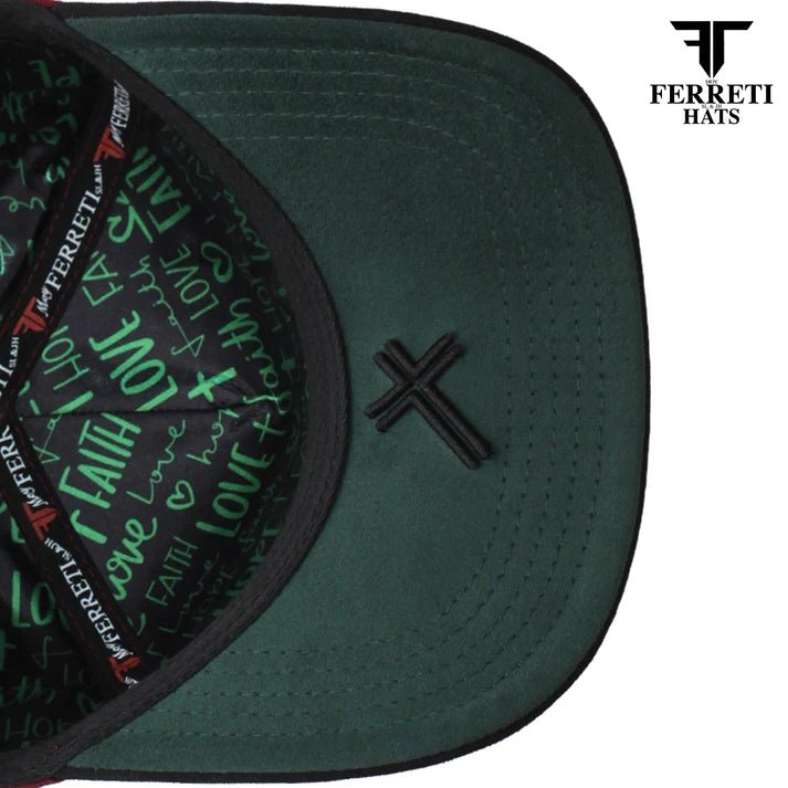 FERRETI HATS PREMIUM FT185 The Virgin Baseball Cap For Men - Red - OriginalWestern.com