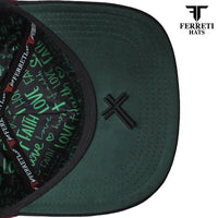 FERRETI HATS PREMIUM FT185 The Virgin Baseball Cap For Men - Red - OriginalWestern.com