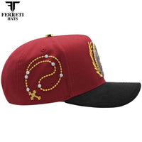 FERRETI HATS PREMIUM FT185 The Virgin Baseball Cap For Men - Red - OriginalWestern.com