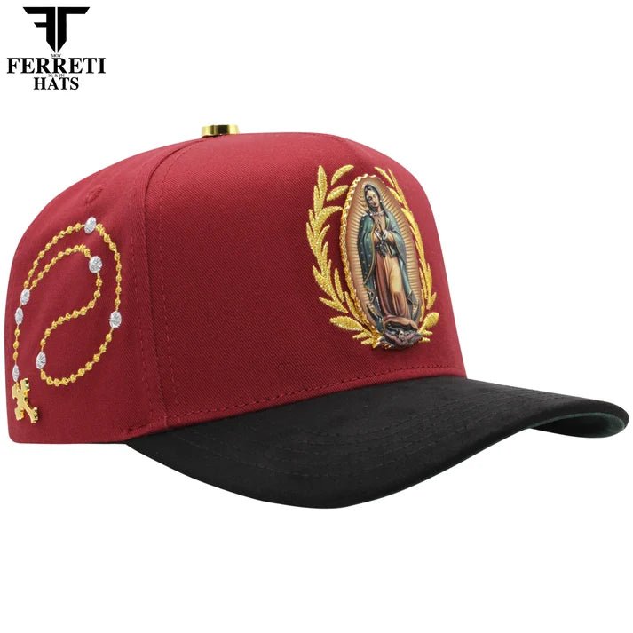 FERRETI HATS PREMIUM FT185 The Virgin Baseball Cap For Men - Red - OriginalWestern.com