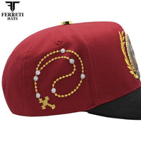 FERRETI HATS PREMIUM FT185 The Virgin Baseball Cap For Men - Red - OriginalWestern.com