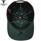 FERRETI HATS PREMIUM FT185 The Virgin Baseball Cap For Men - Red - OriginalWestern.com