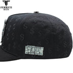 FERRETI HATS PREMIUM FT190 Bad Bear Baseball Cap For Men - Black - OriginalWestern.com