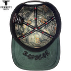 FERRETI HATS PREMIUM FT190 Bad Bear Baseball Cap For Men - Black - OriginalWestern.com