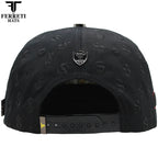 FERRETI HATS PREMIUM FT190 Bad Bear Baseball Cap For Men - Black - OriginalWestern.com