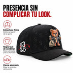 FERRETI HATS PREMIUM FT190 Bad Bear Baseball Cap For Men - Black - OriginalWestern.com