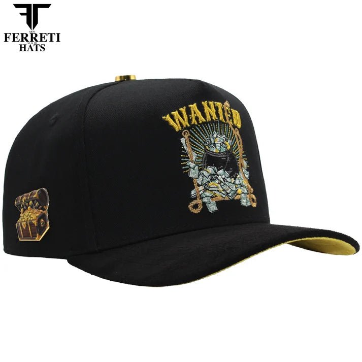 FERRETI HATS PREMIUM FT191 Wanted - Black - OriginalWestern.com