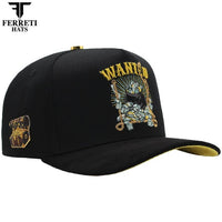FERRETI HATS PREMIUM FT191 Wanted - Black - OriginalWestern.com
