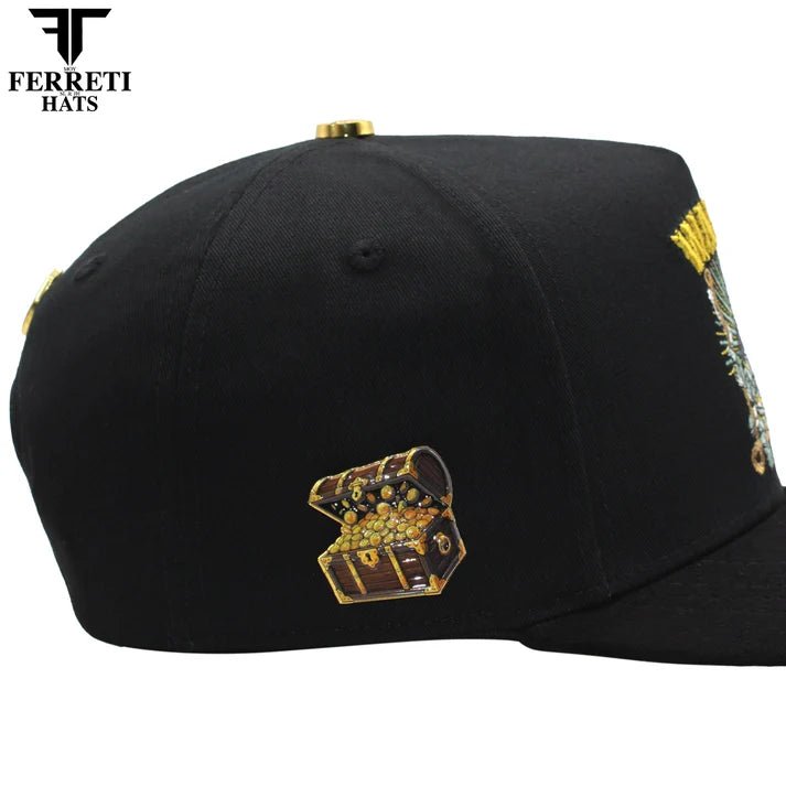 FERRETI HATS PREMIUM FT191 Wanted - Black - OriginalWestern.com