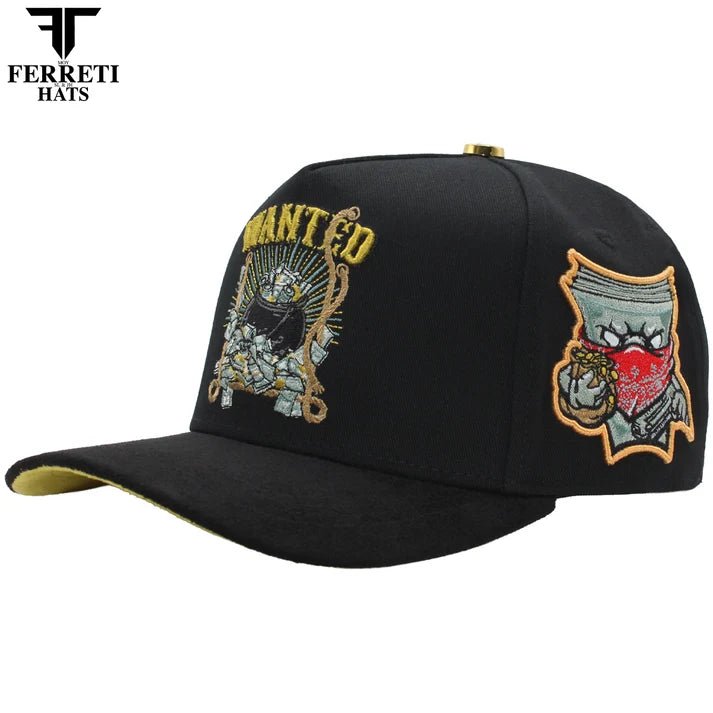 FERRETI HATS PREMIUM FT191 Wanted - Black - OriginalWestern.com