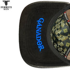 FERRETI HATS PREMIUM FT192 Mr. Gallo Brown Mesh Baseball Cap for Men - Brown - OriginalWestern.com