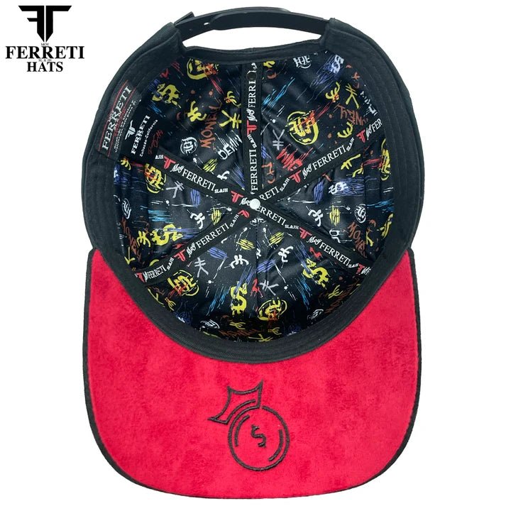 FERRETI HATS PREMIUM FT198 Money Wealth - Black - OriginalWestern.com