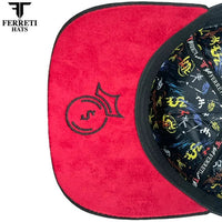 FERRETI HATS PREMIUM FT198 Money Wealth - Black - OriginalWestern.com