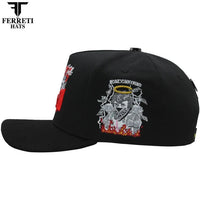 FERRETI HATS PREMIUM FT198 Money Wealth - Black - OriginalWestern.com