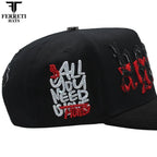 FERRETI HATS PREMIUM FT200 Begin Again - Black - OriginalWestern.com