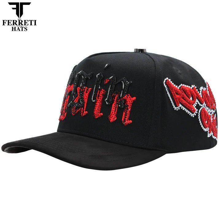 FERRETI HATS PREMIUM FT200 Begin Again - Black - OriginalWestern.com