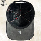 FERRETI HATS PREMIUM FT201 Medusa Platinum Baseball Cap For Men - OriginalWestern.com